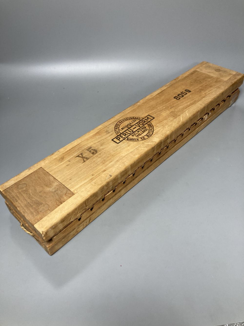 Two cigar moulds, 56cm